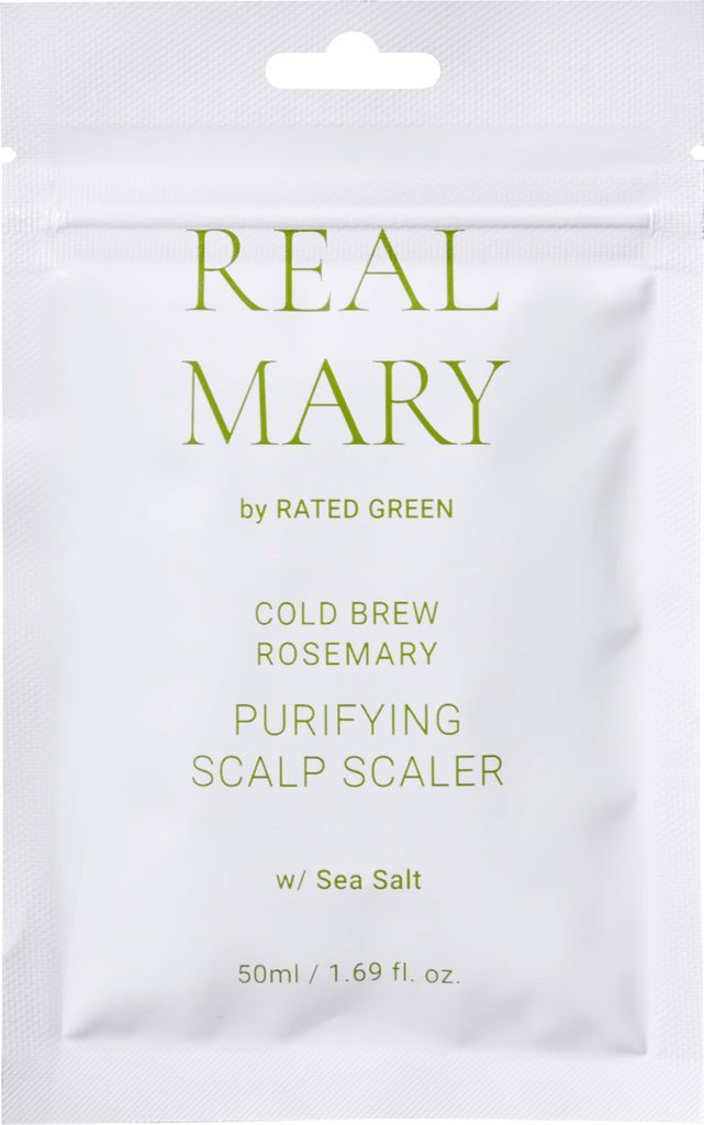 Rated Green Brew Rosemary Purifying Scalp Scaler Sea Salt
