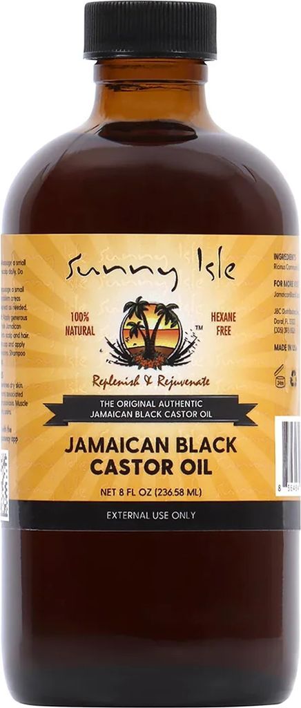 Sunny Isle Black Castor Olie 236 ml