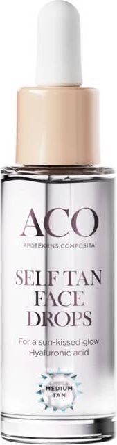 aco self tan face drops 30 ml