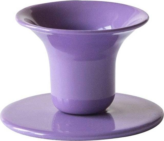 Kunstindustrien The Bell Lysestage - H 5 cm - Lilla