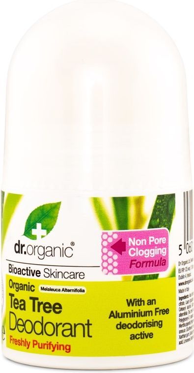 Dr Organic Tea Tree Deodorant, 50 ml
