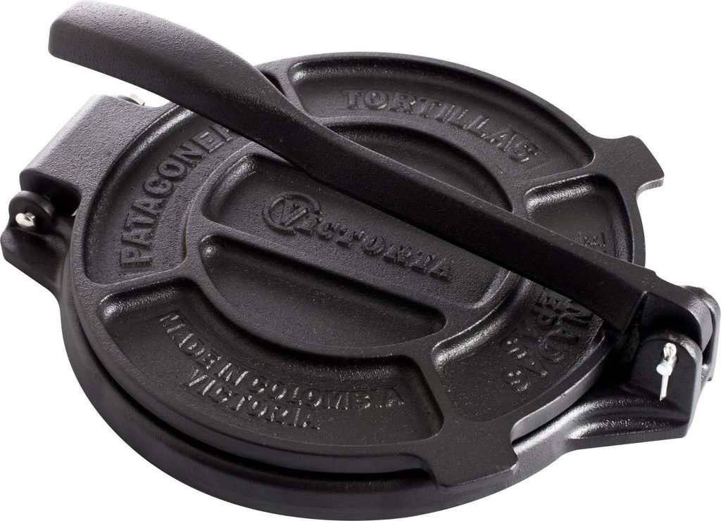 tortillajern 16,5 cm støbejern sort, sort