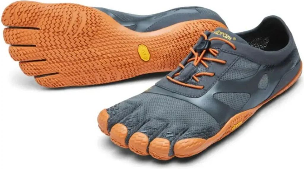 vibram fivefingers kso evo grey orange til dame