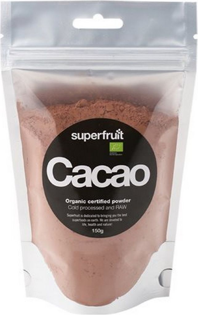Cacao pulver raw Ø Superfruit, 150g.