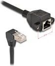 DeLock Cat 6a SFTP 25cm Forlængerkabel Til Netværk 0.2m
