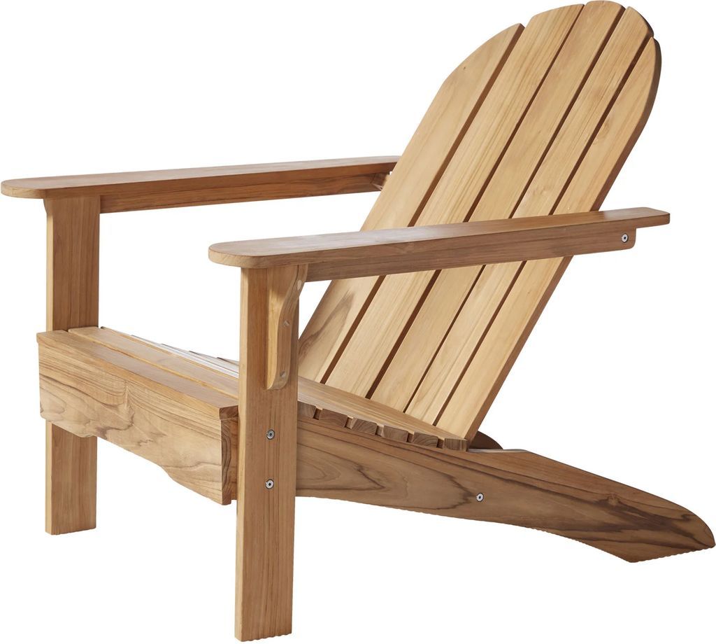 Cinas, Adirondack Liggestol teak