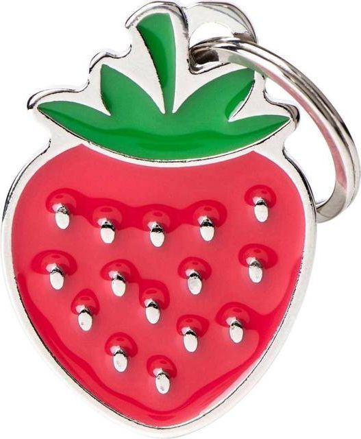 MyFamily Food Strawberry ID Tag