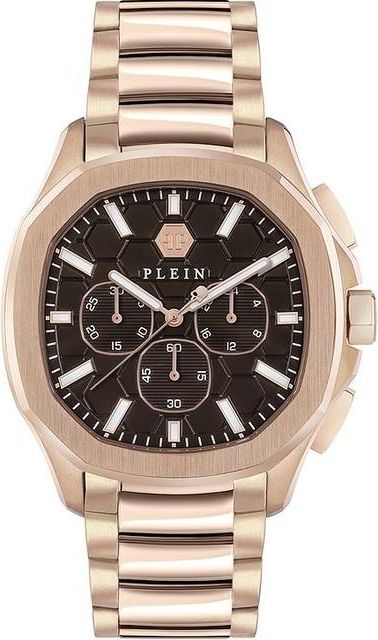 Philipp Plein Spectre Chrono Ur Brun Rosaguld