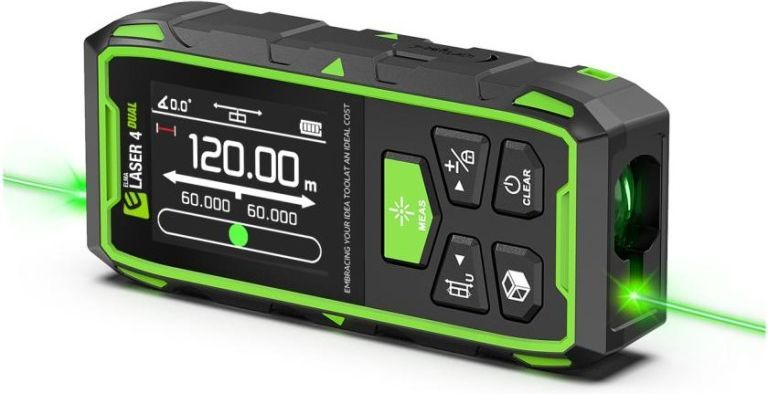 Elma Elma Laser 4 Dual Afstandsmåler 2 Gange 60 Meter