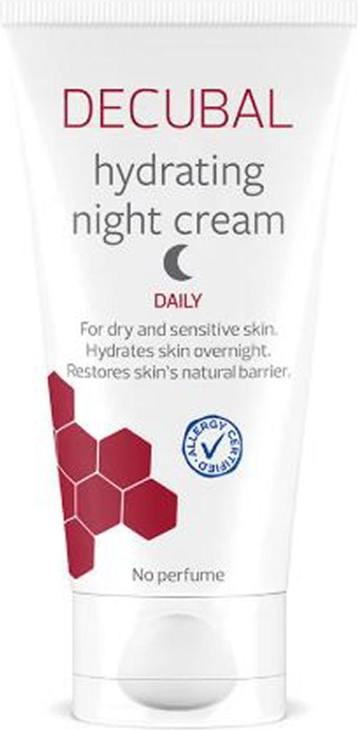 decubal hydrating night cream - intens og fugtgivende