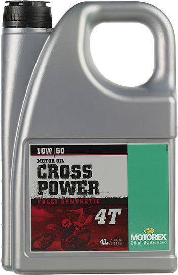 MOTOREX CROSS POWER 4T 10W/60   4L JASO MA 2