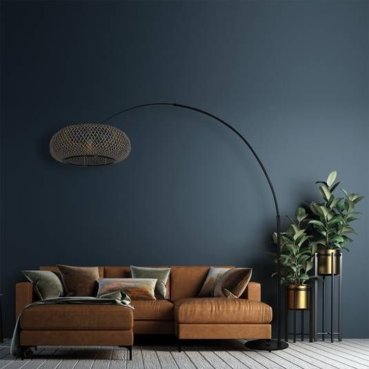 bue-gulvlampe sparkled light sort