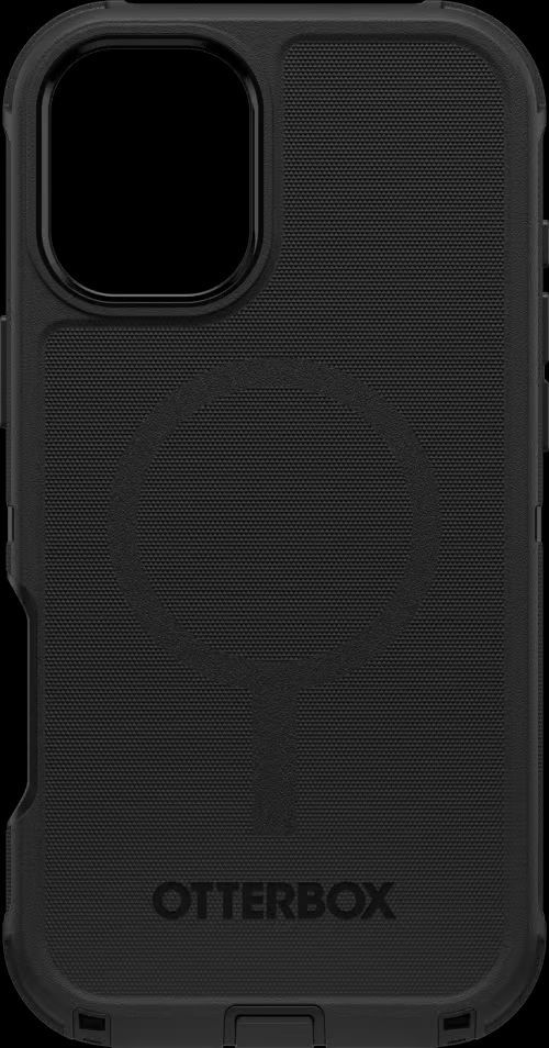 OtterBox Defender mit MagSafe (iPhone 13, iPhone 14, iPhone 15) Smartphone Hülle, Schwarz