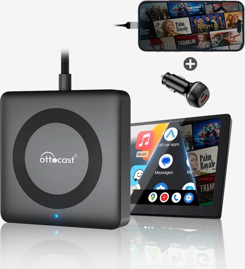 Car TV Mate Pro- HDMl Multimedia & Wireless CarPlay Adapter
