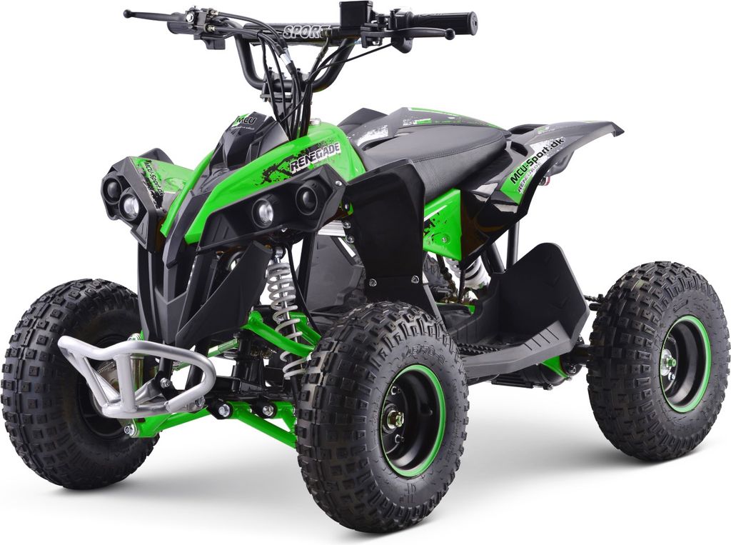 elektrisk renegade atv til børn 1200w 48v, brushless, 40 km/t, grøn