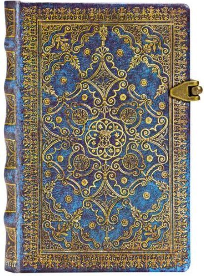 paperblanks, azure, notesbog, linjeret, hardcover, mini, 11x14 cm