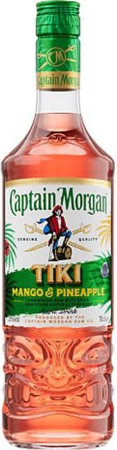 Captain Morgan Gylden rom m. ananas og mango På lager i et varehus