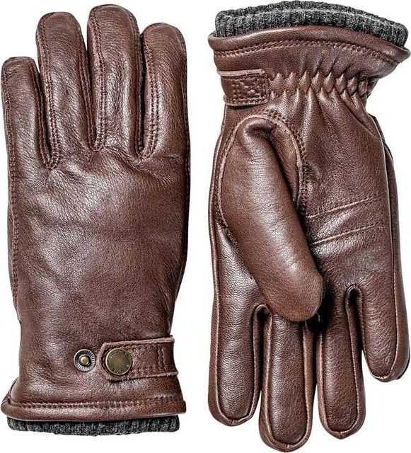 Hestra Utsjö Skindhandsker Espresso 20830-780