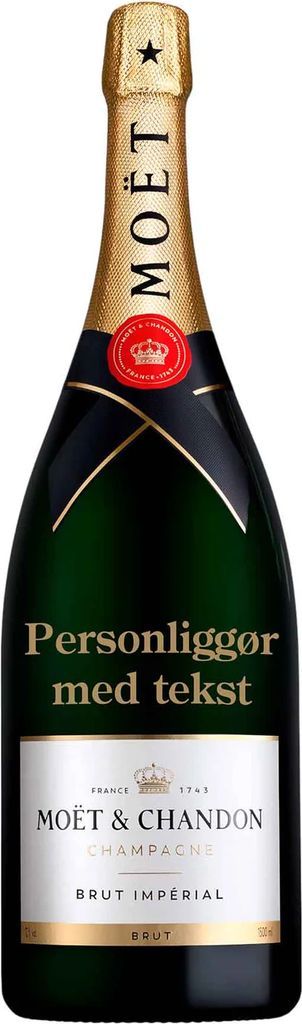champagne moët & chandon brut impérial nv magnum 150 cl.