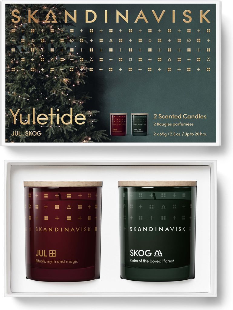 Skandinavisk Yuletide Scented Candle Giftset - Multi/patterned - ONE SIZE