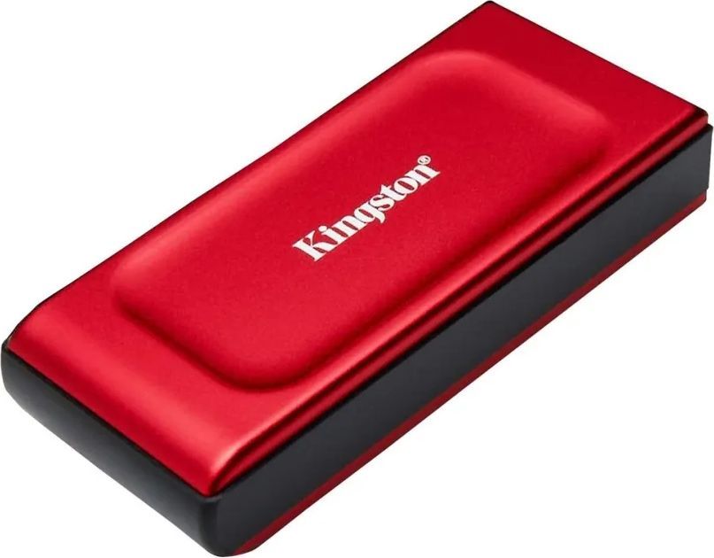Kingston XS1000 Portable SSD - 2TB - Ekstern SSD - Rød - USB 3.2 Gen 2