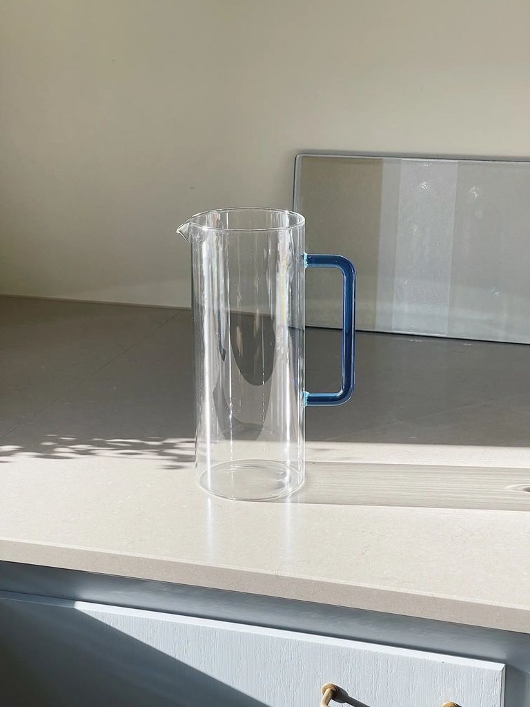 Ichendorf Milano Tube I Glas Med Blå Hank Kande