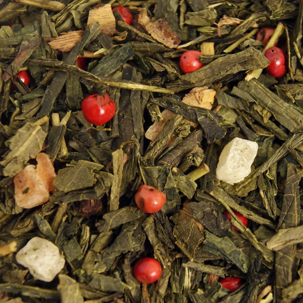 grøn sencha aften te