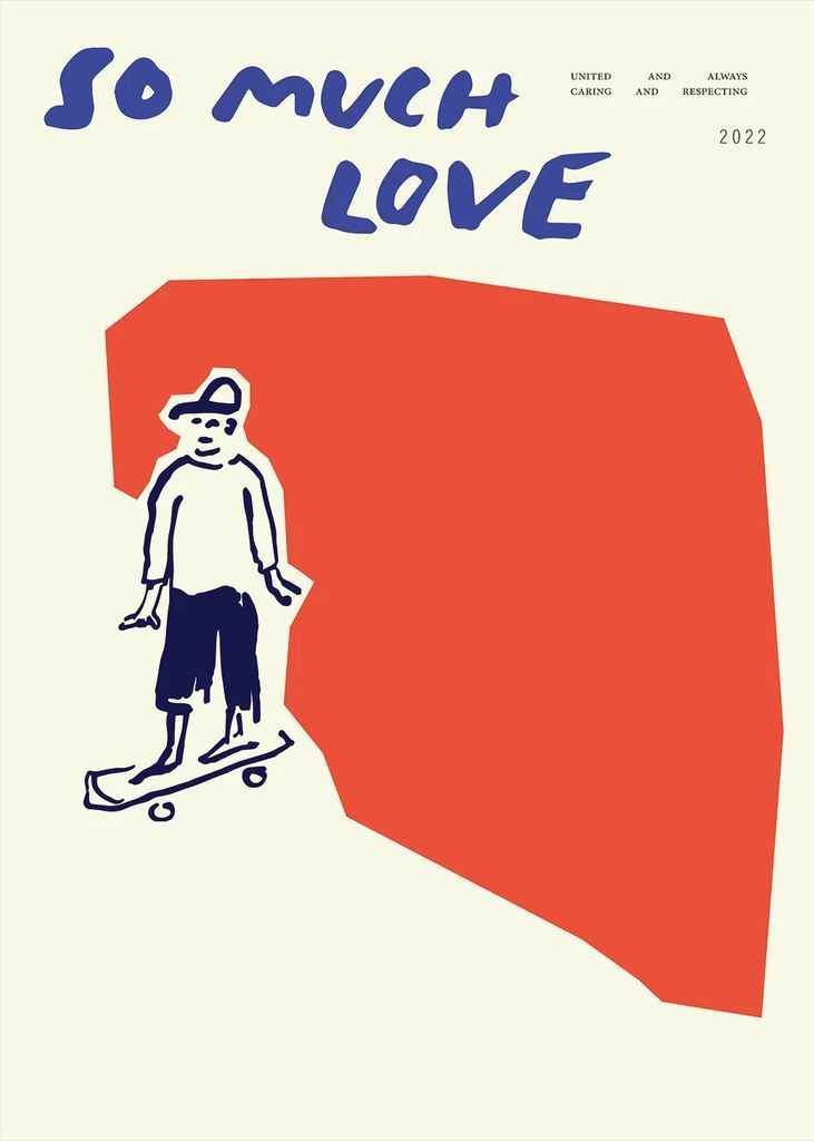 so much love - skateboard