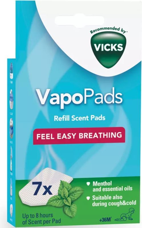 Vapopads, rosmarin & lavendel, 7 duft pads
