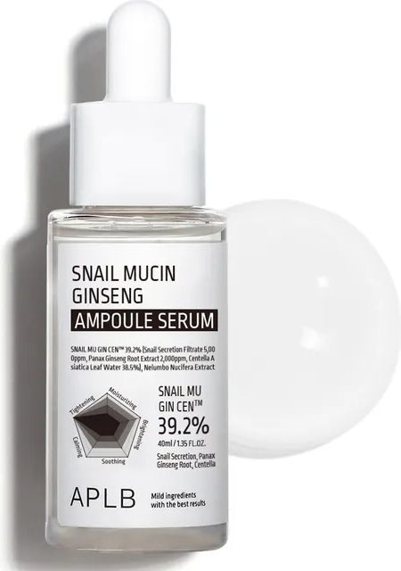 APLB Snail Mucin Ginseng Ampoule Serum
