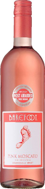 Barefoot Pink Moscato California 9% 75cl