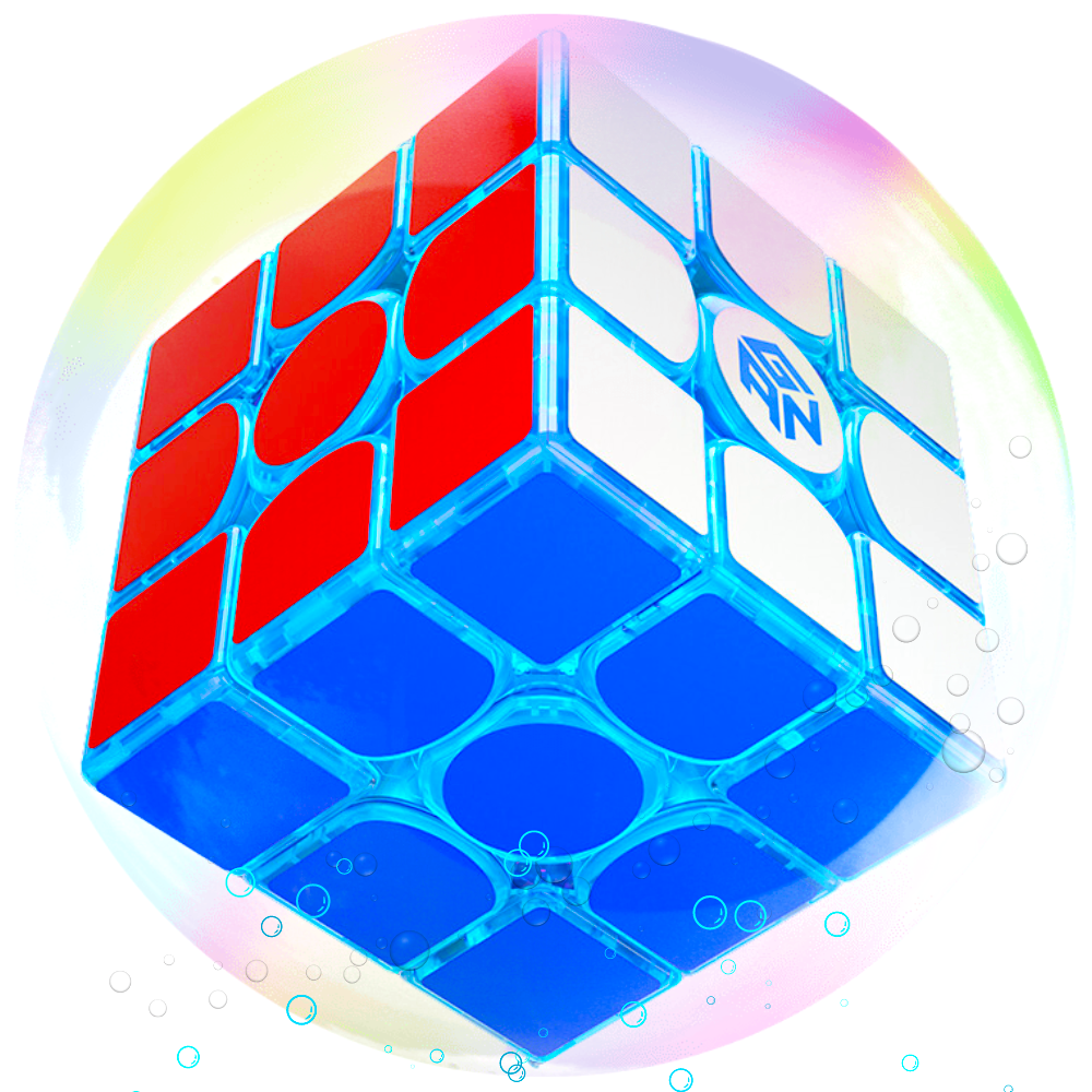 GAN 13 MagLev M 3x3 Coloré Transparent Blue - Limited Edition