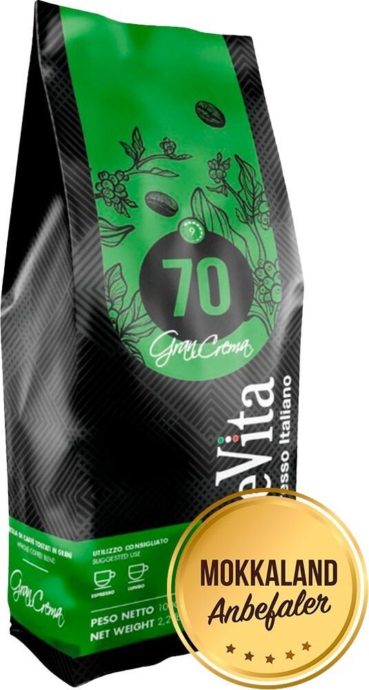 Dolce Vita Gran Crema 1000g Kaffebønner