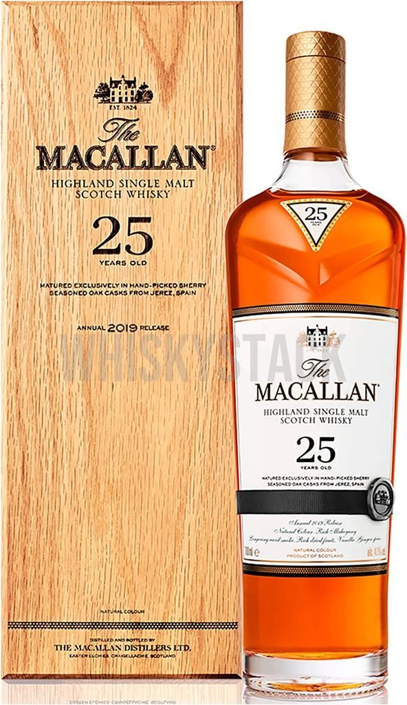 Macallan 25 Years Old Sherry Oak 2018