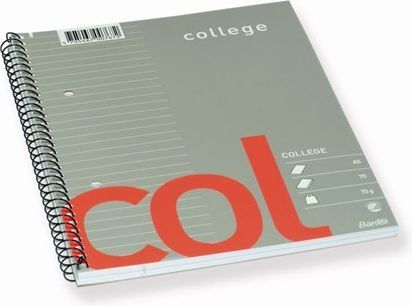 Bantex Col Kollegieblok, Linjeret, Hullet A5