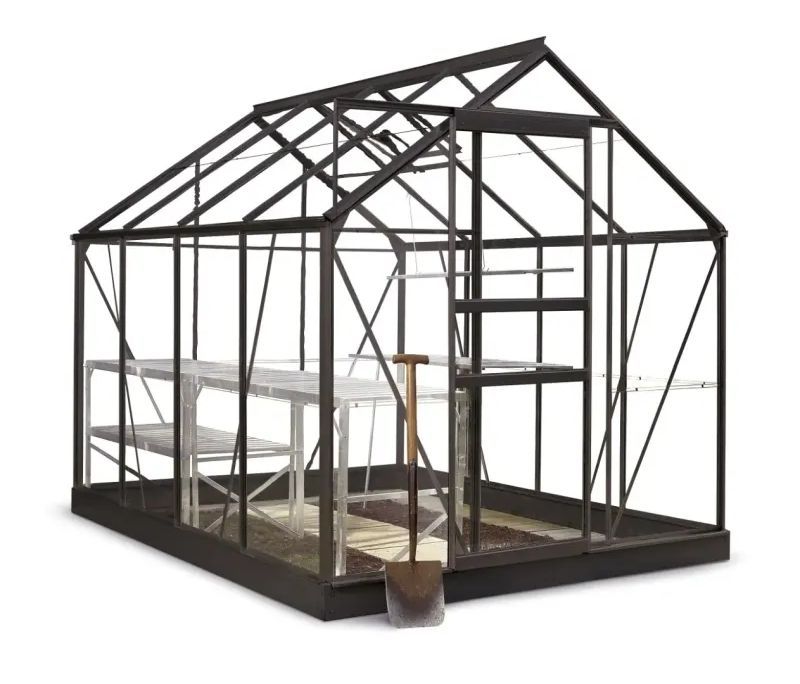 Outrium 5.0m² with Base Aluminium Glas