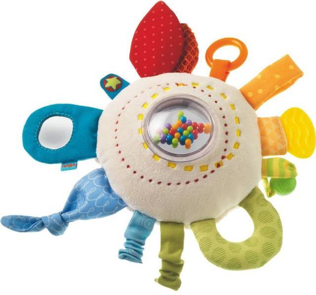 Haba Teether Cuddly Rainbow Round 301670