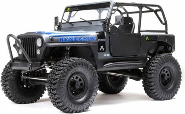 Axial 1/10 SCX10 III Jeep CJ-7 4WD Brushed RTR Grey C-AXI03008T2