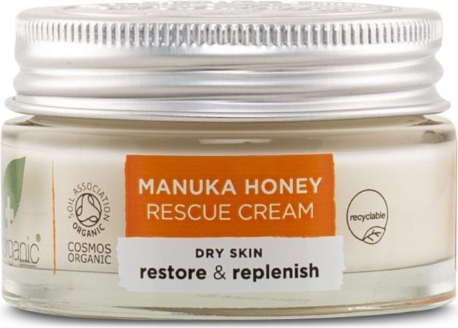 Dr Organic Manuka Honey Rescue Cream, 50 ml