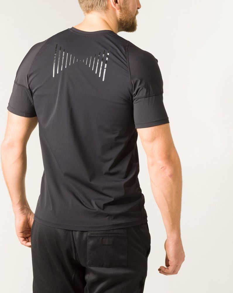 Swedish Posture Reminder T-shirt Man Svart