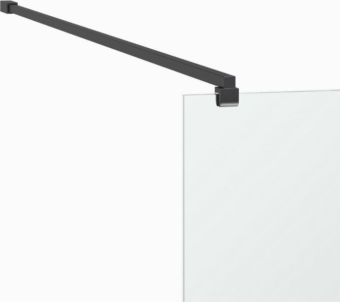 Mikelo Forhængsstang 110 cm Sort