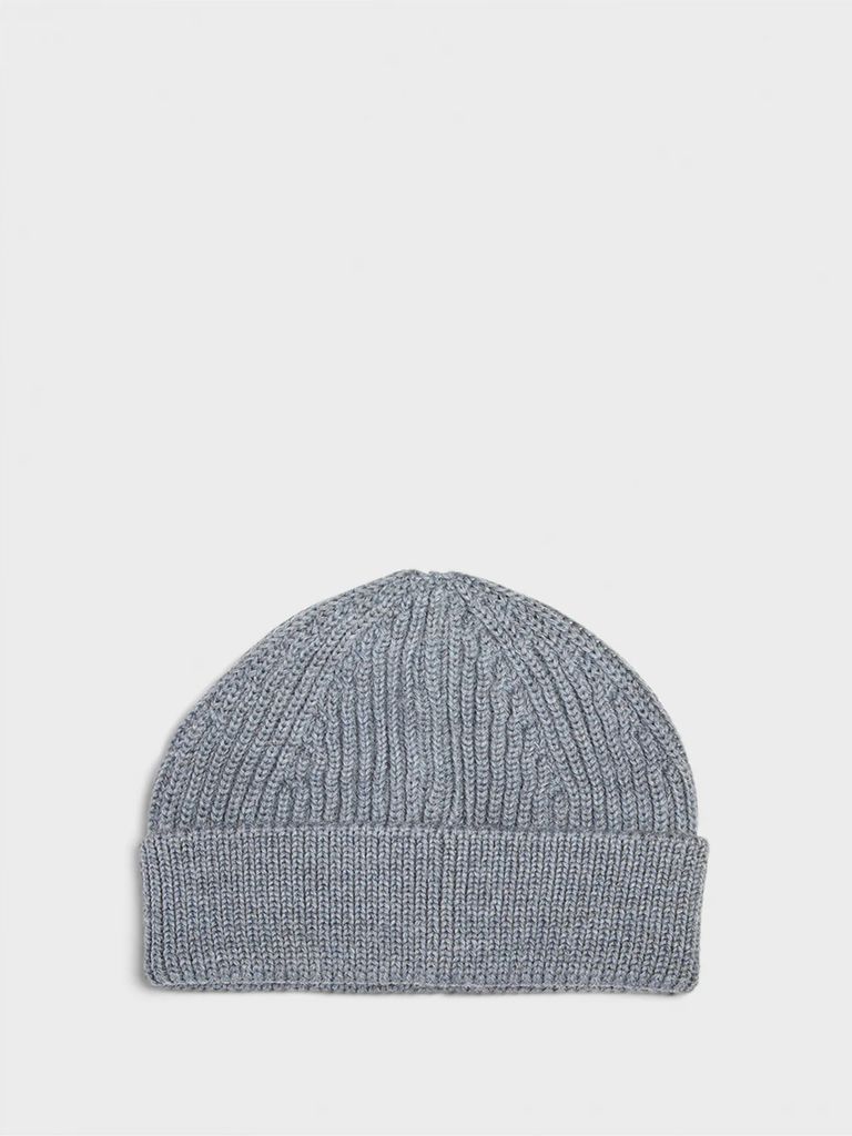 Short Beanie i Grå