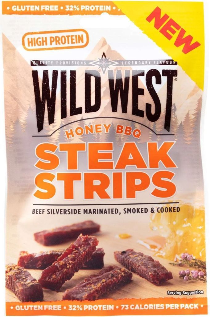 Wild West Steak Strips Honey BBQ