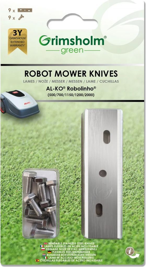 Grimsholm knivar AL-KO Robolinho E-modeller