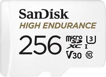 SANDISK High Endurance microSD/SD - 100MB/s - 256GB