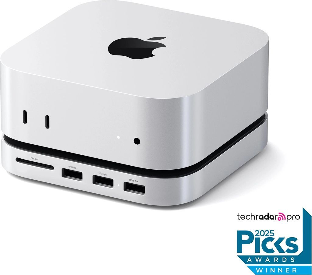 Satechi Mac Mini M4 Stand & Hub Usb 3.2 Gen 2 (3.1 Gen 2) Type-c