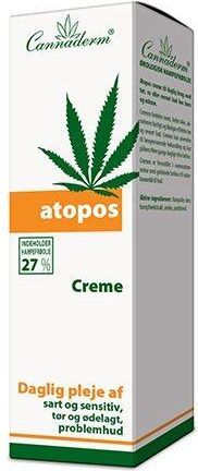 Creme t. sart & sensitiv hud Atopos - 75 gram - Cannaderm