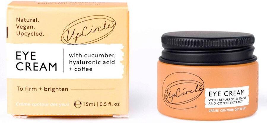 UpCircle Eye Cream with Hyaluronic Acid & Coffee, 15ml.