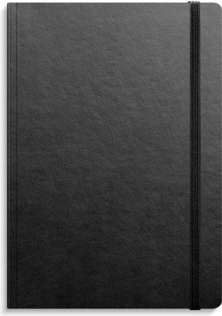 Burde Anteckningsbok Soft A5 Black