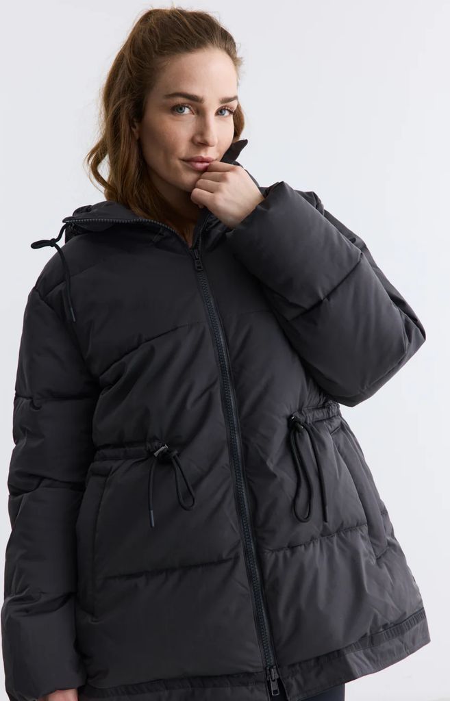puffer jakke shelter - almost black